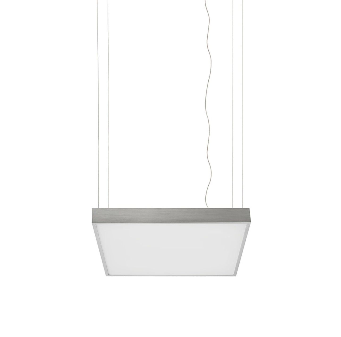 RENDL pendant lamp STRUCTURAL LED 55x55 pendant brushed aluminum 230V LED 48W 3000K R13714 2