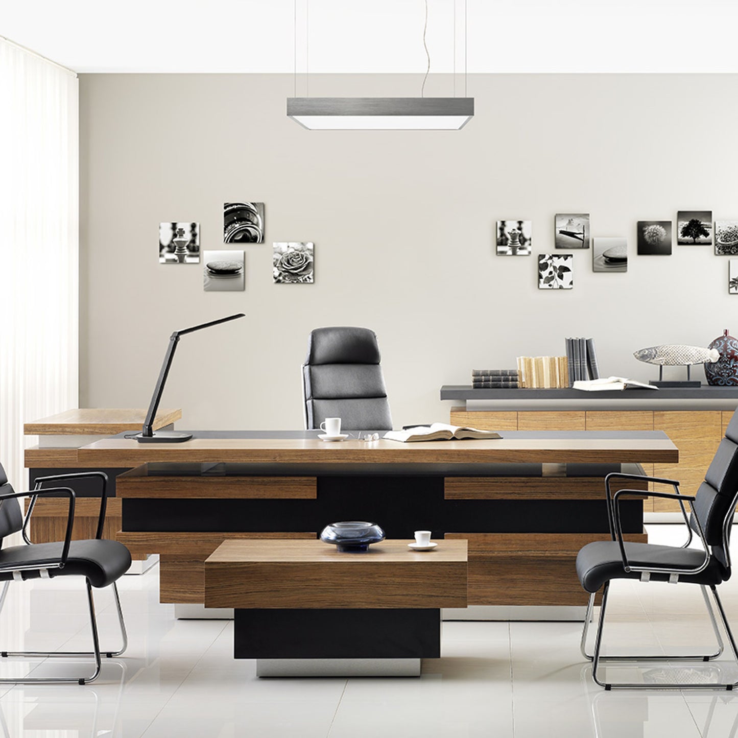 RENDL pendant lamp STRUCTURAL LED 55x55 pendant brushed aluminum 230V LED 48W 3000K R13714 3