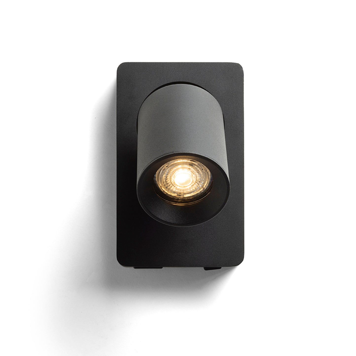 RENDL spotlight VOLTERA USB wall black 230V LED GU10 9W R13764 3