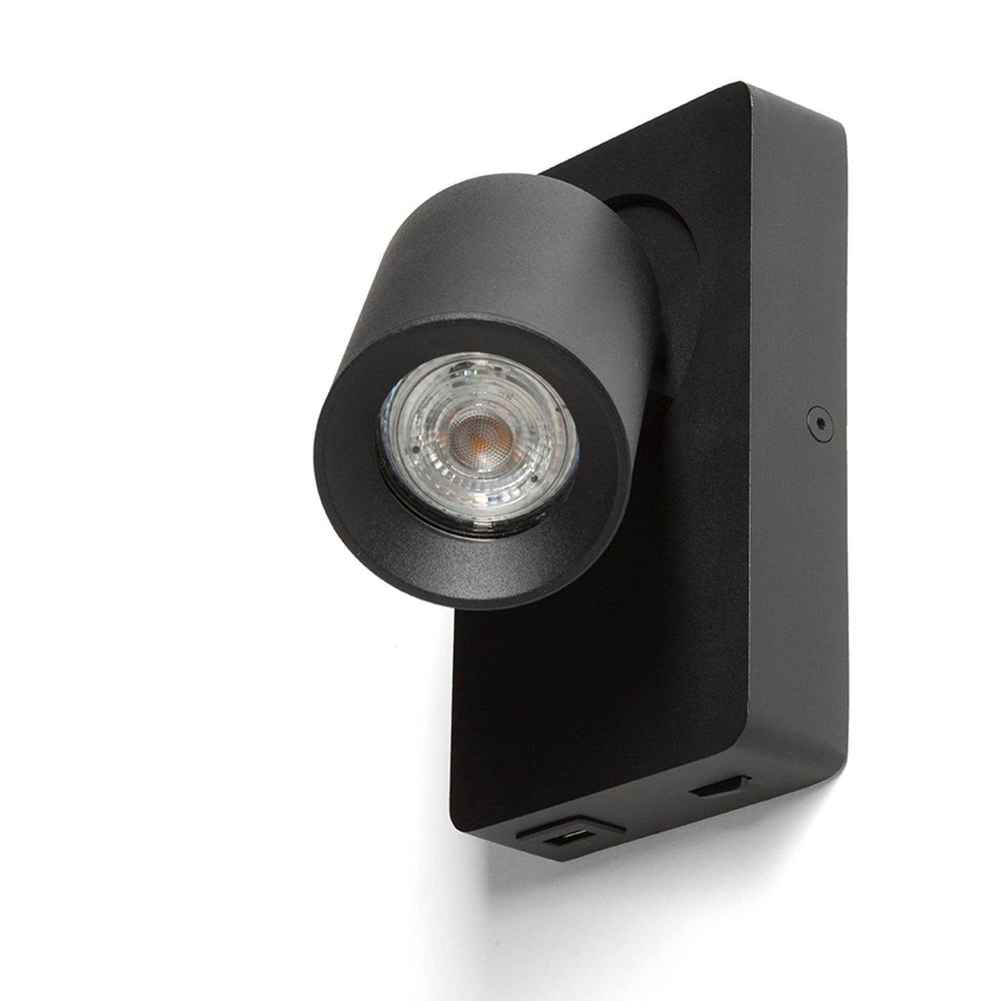 RENDL spotlight VOLTERA USB wall black 230V LED GU10 9W R13764 4