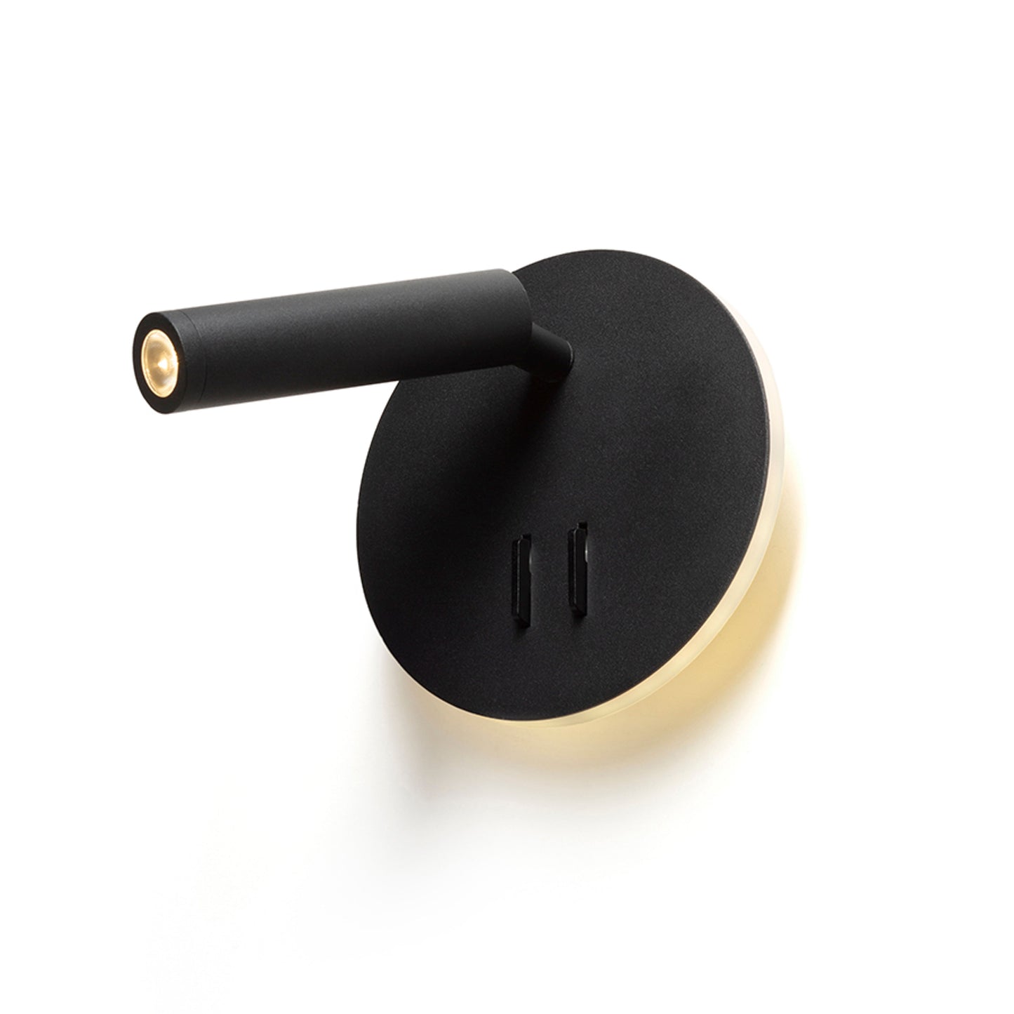 RENDL spotlight THALIA wall black satinated acrylic 230V LED 6+3W 3000K R13765 9