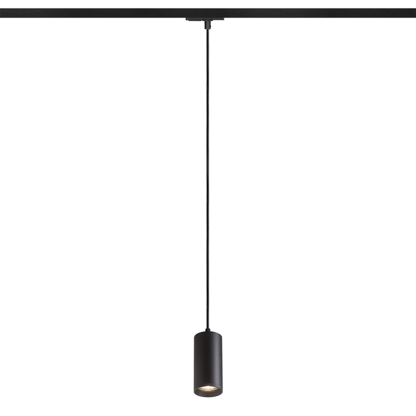 RENDL 1-circuit track system BELENOS for 1-circuit tracks pendant black 230V LED GU10 9W R13863 1