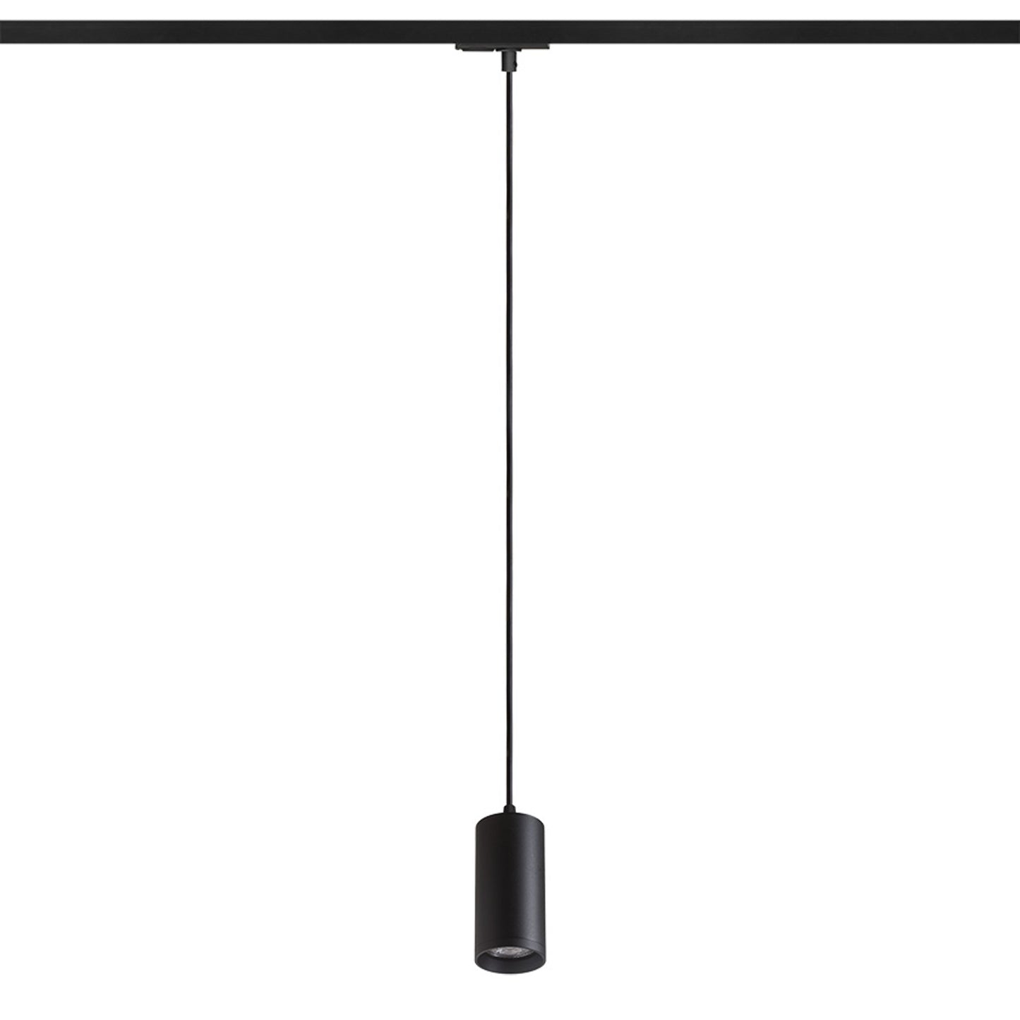RENDL 1-circuit track system BELENOS for 1-circuit tracks pendant black 230V LED GU10 9W R13863 2