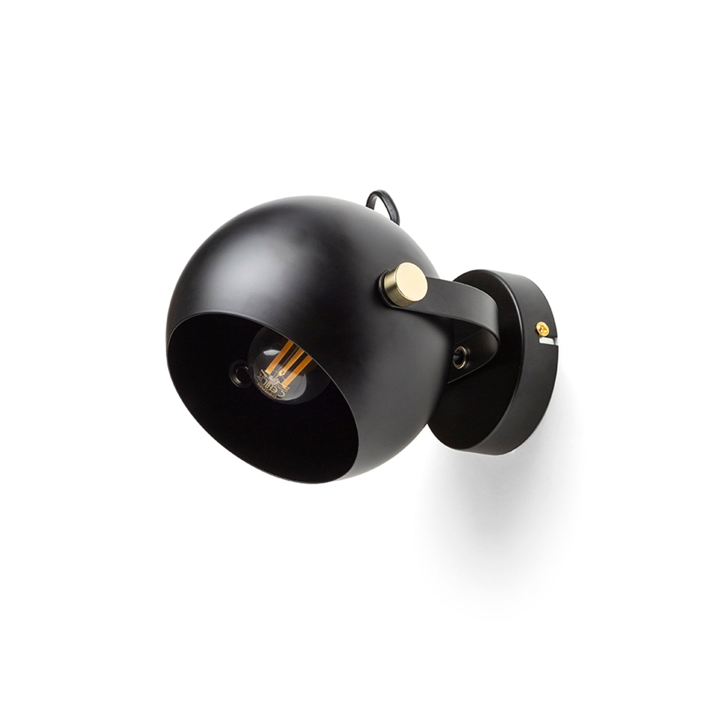 RENDL spotlight AGNETA surface mounted black 230V LED E27 11W R13894 5