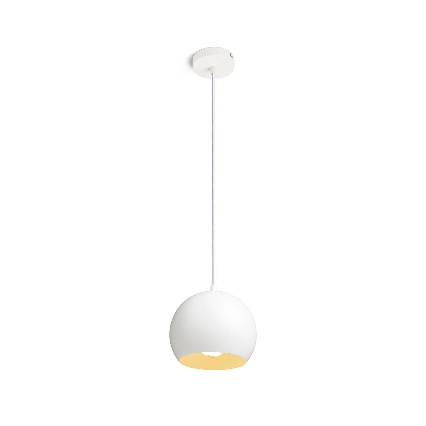 RENDL pendant lamp AGNETA pendant white 230V LED E27 11W R13897 4