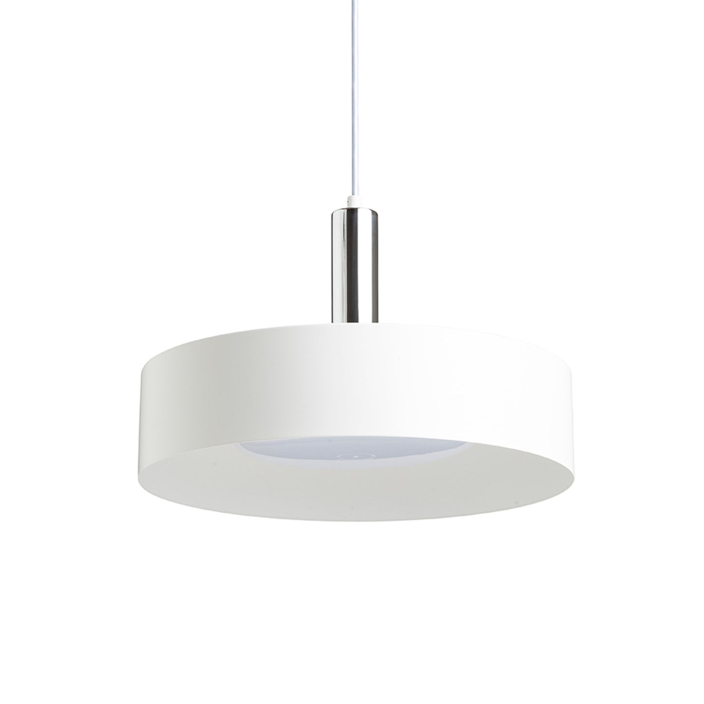 RENDL pendant lamp GIULIA 40 pendant white chrome 230V LED E27 30W R13912 4