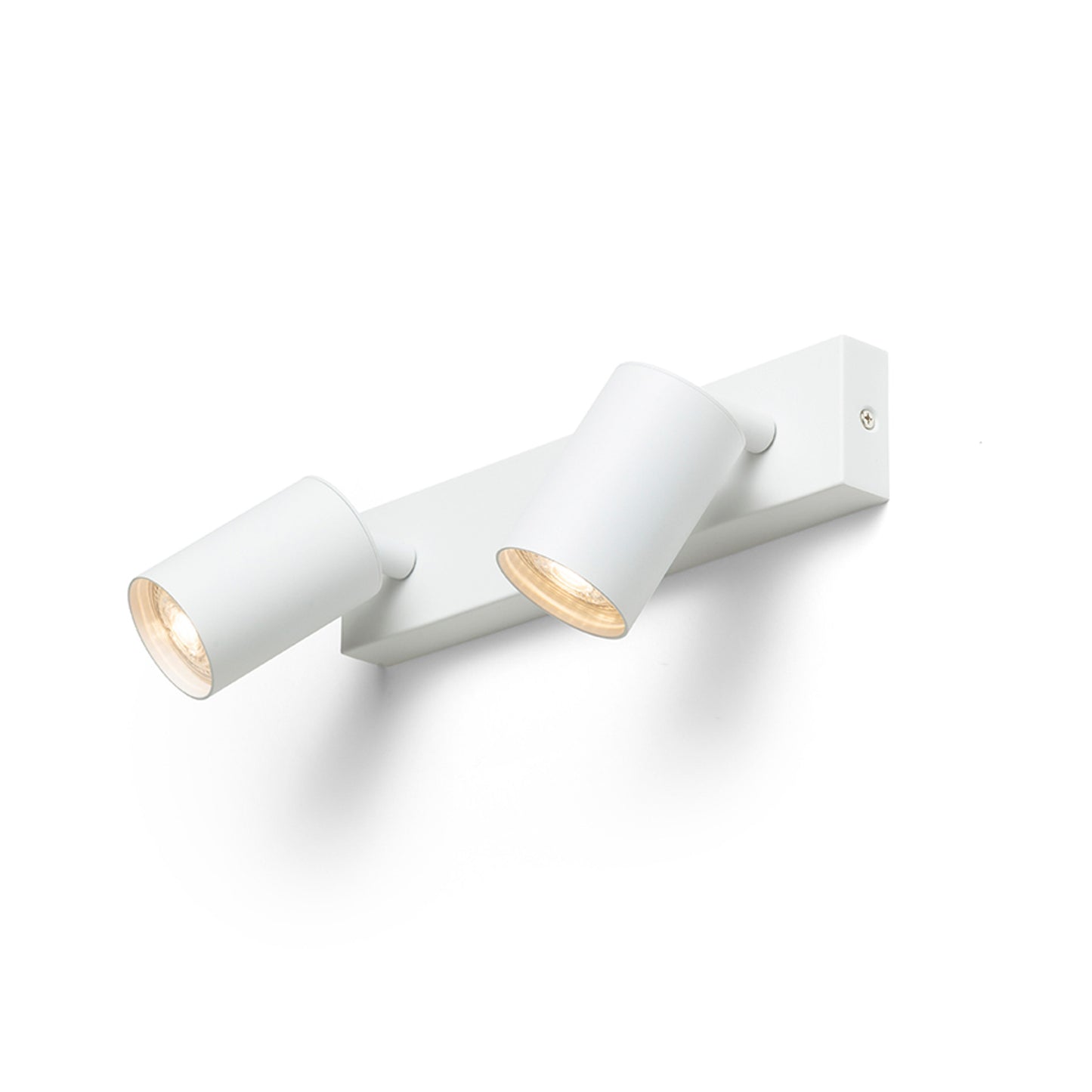 RENDL spotlight DUDE II surface mounted white 230V LED GU10 2x9W R13922 2