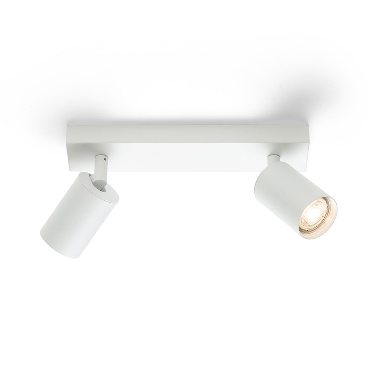RENDL spotlight DUDE II surface mounted white 230V LED GU10 2x9W R13922 3
