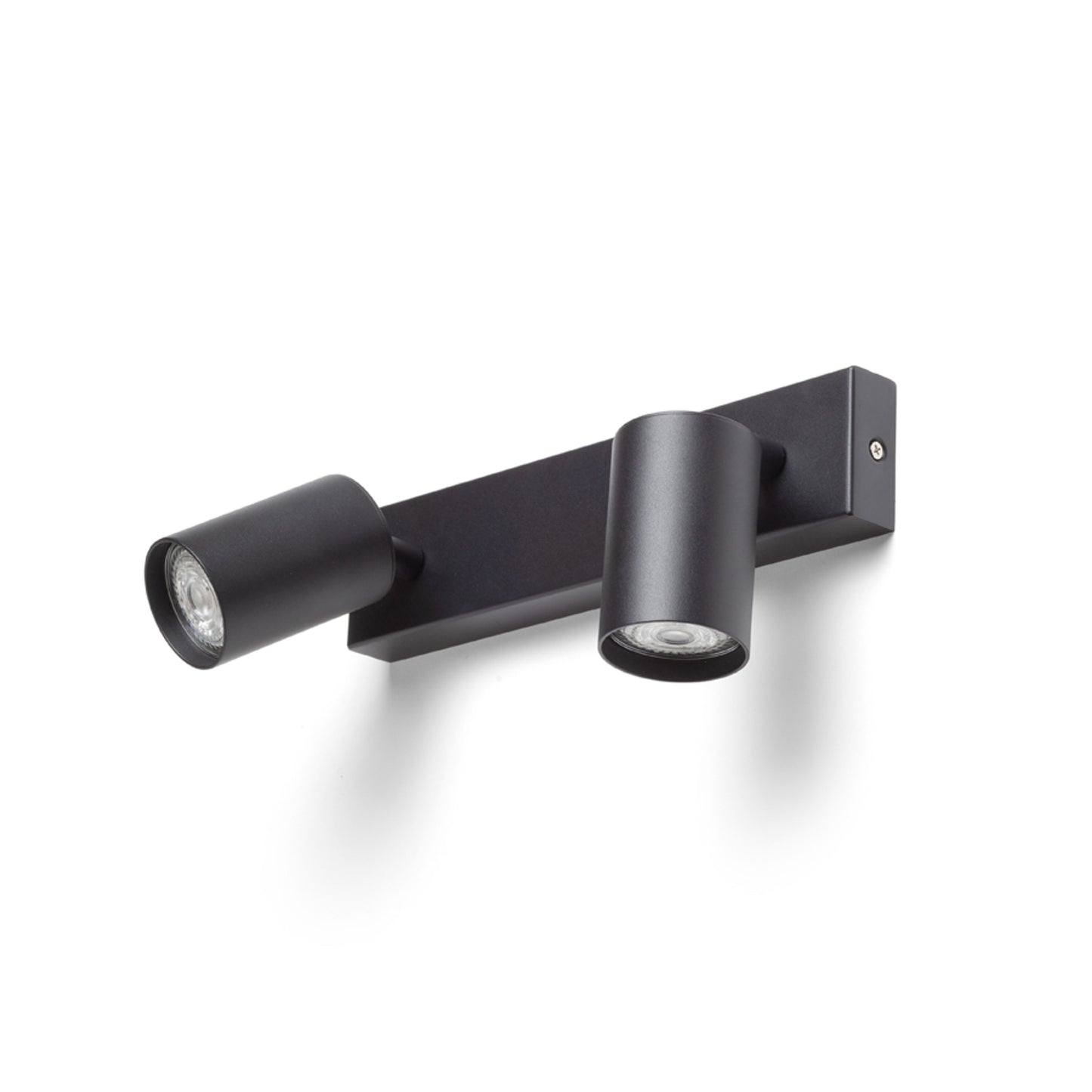 RENDL spotlight DUDE II surface mounted black 230V LED GU10 2x9W R13923 2