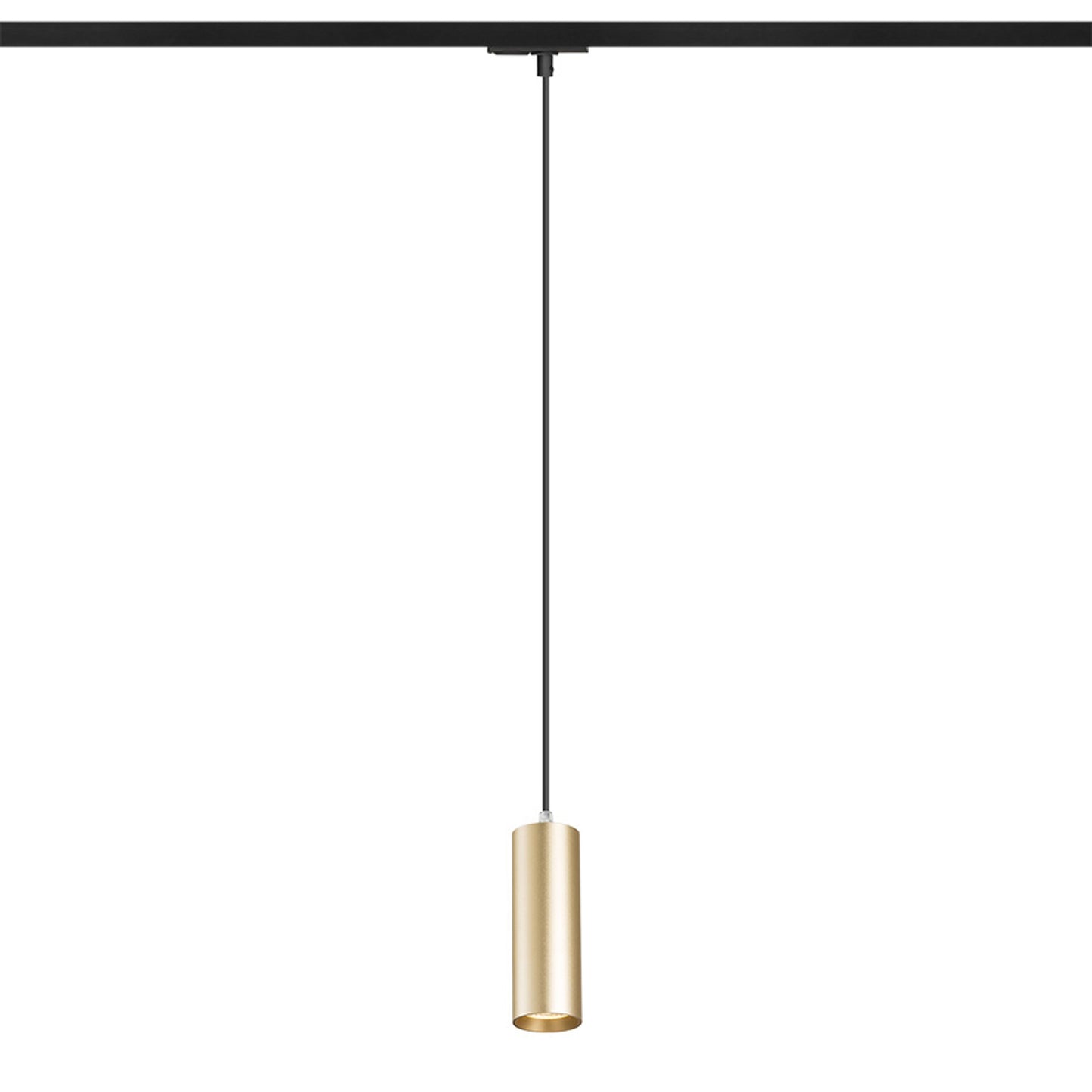 RENDL 1-circuit track system MAVRO for 1-circuit tracks pendant gold 230V LED 12W 38° 3000K R13981 2