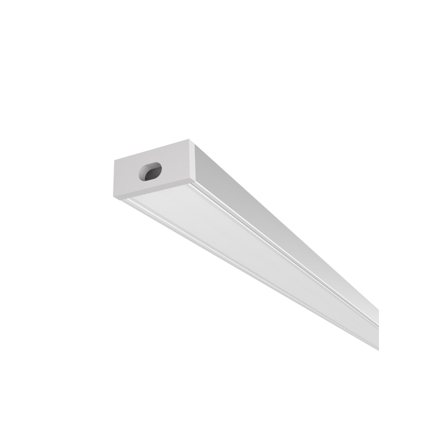 RENDL LED-strip LED PROFILE G surface mounted 1m anodized aluminum/matte acrylic R14088 1