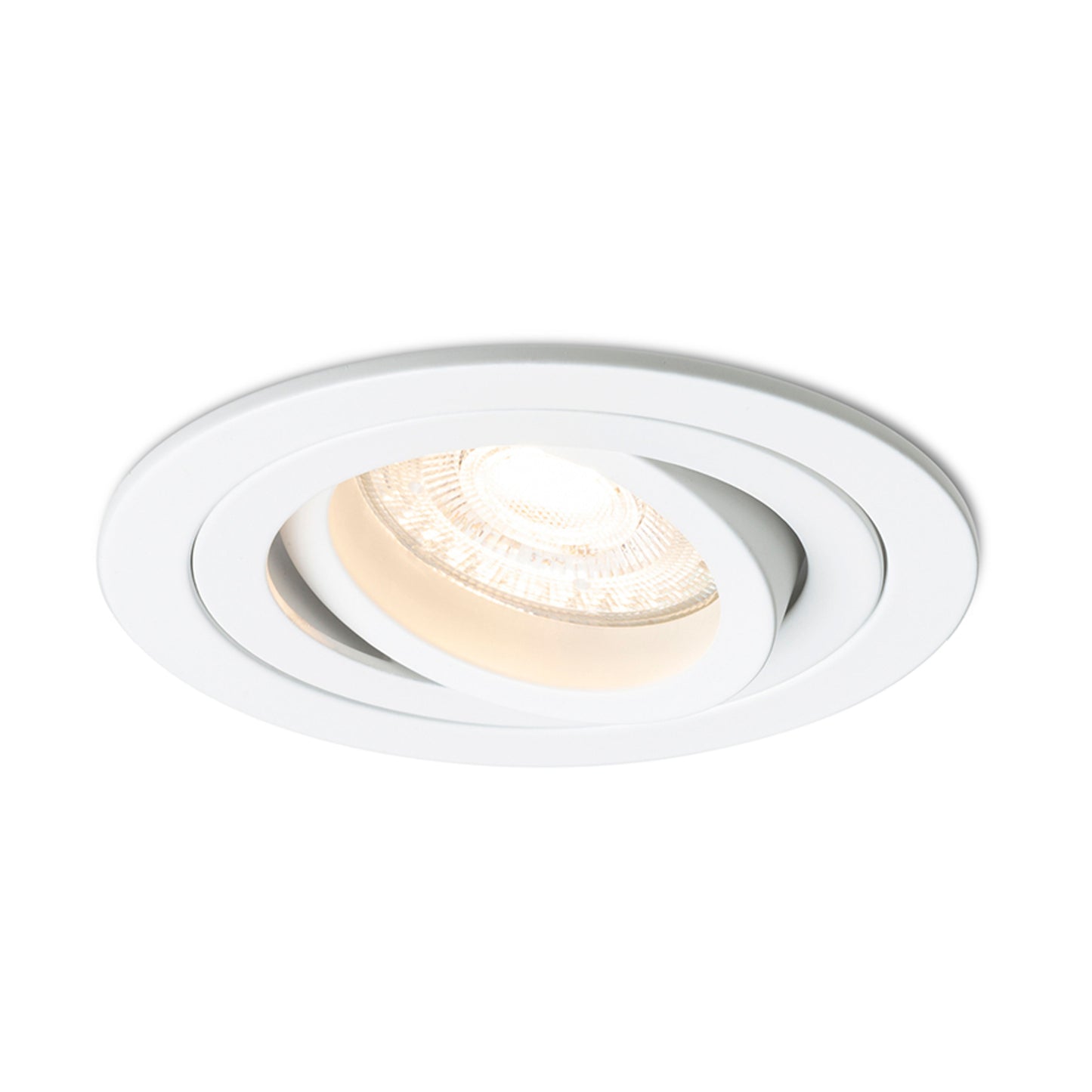 RENDL recessed light PASADENA GU10 R recessed white 230V LED GU10 7W R14102 2