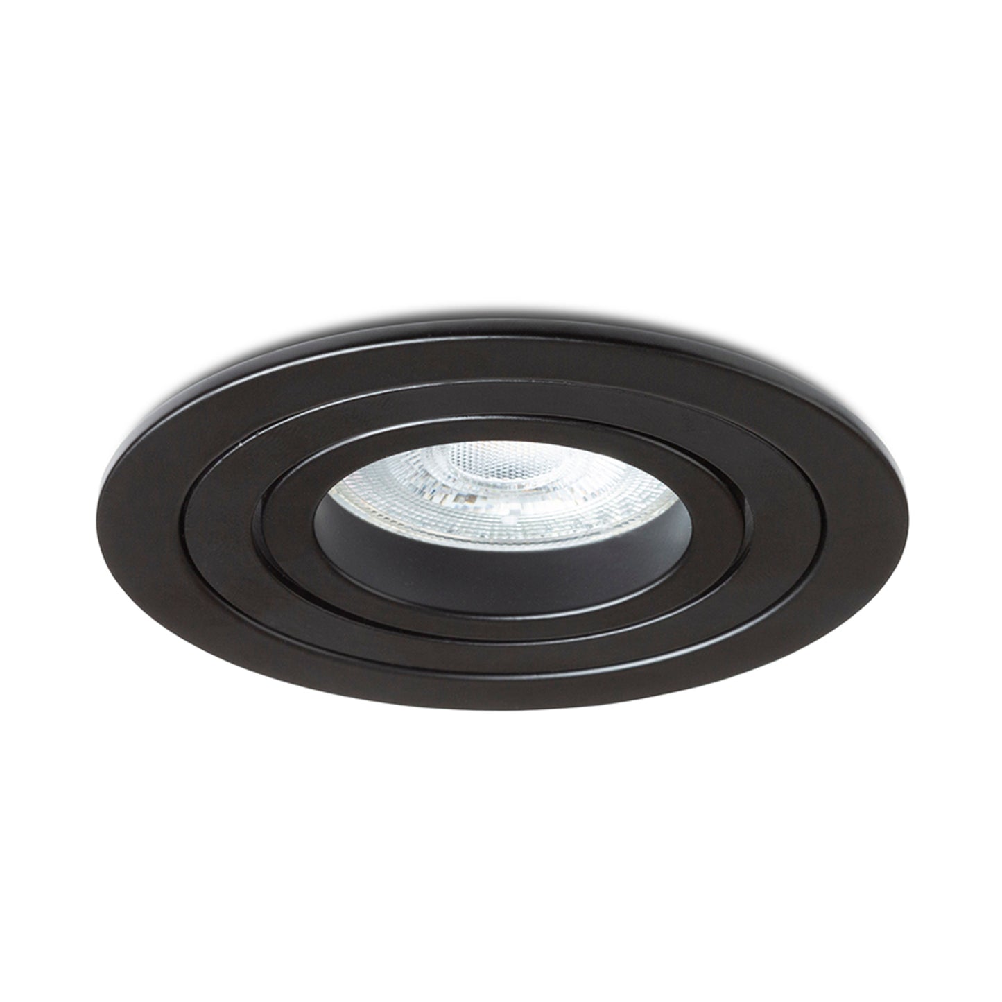 RENDL recessed light PASADENA GU10 R recessed black 230V LED GU10 7W R14103 3