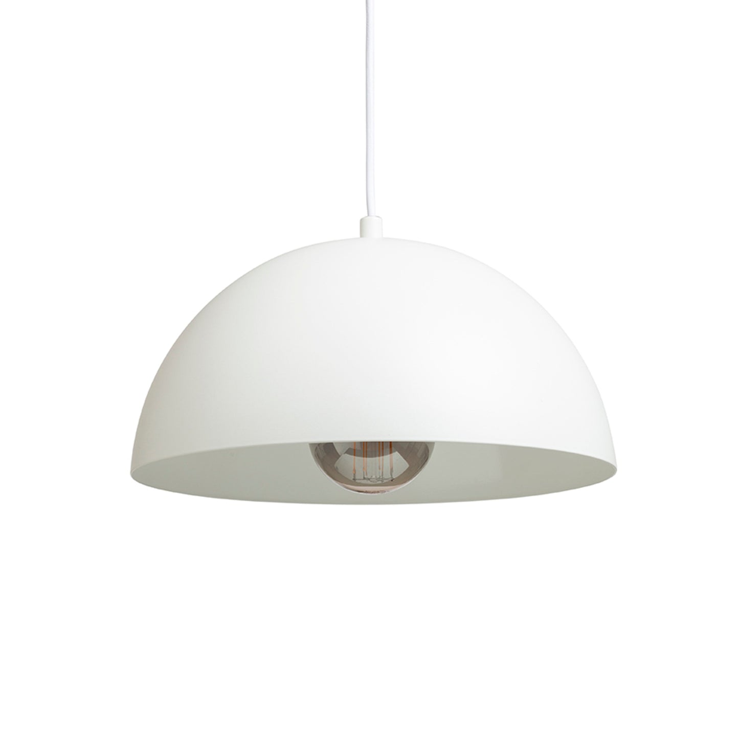 RENDL pendant lamp GLADYS 30 pendant white/white 230V LED E27 15W R14107 4