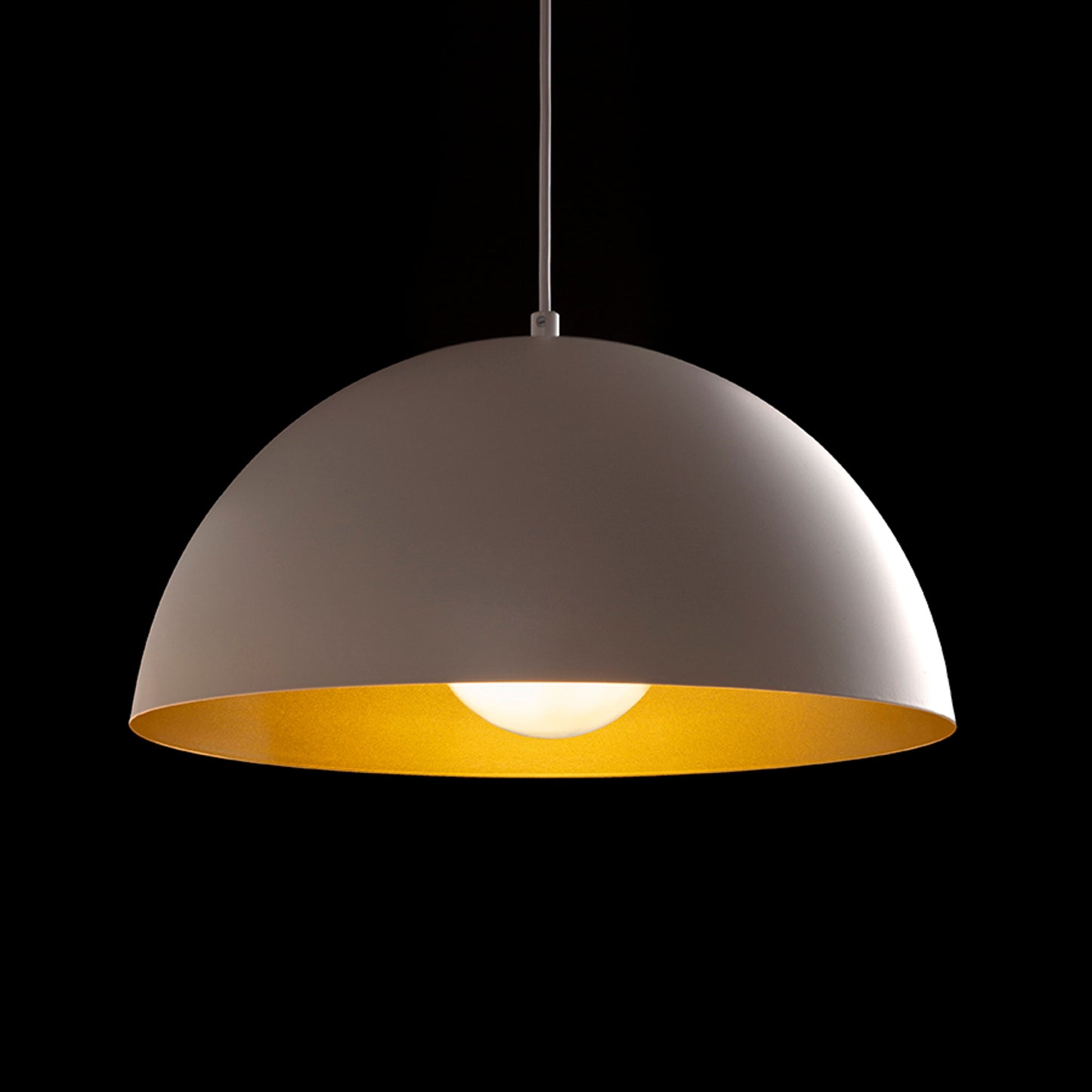RENDL pendant lamp GLADYS 40 pendant white/gold 230V LED E27 30W R14112 4