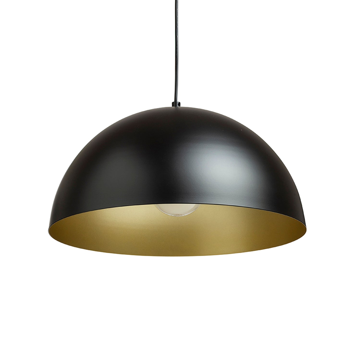 RENDL pendant lamp GLADYS 40 pendant black/gold 230V LED E27 30W R14114 6