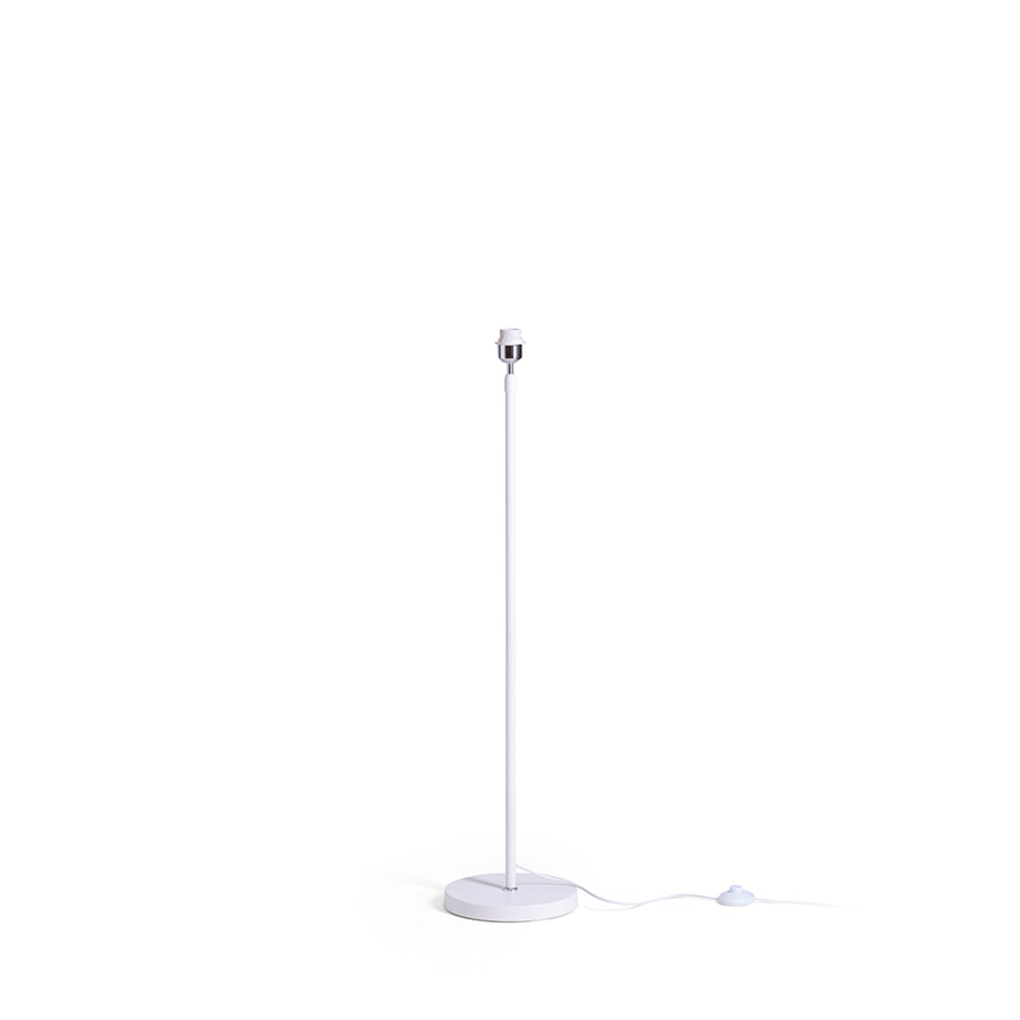 RENDL shades, shade bases, pendent sets EMMETT floor base white chrome 230V LED E27 15W R14117 3