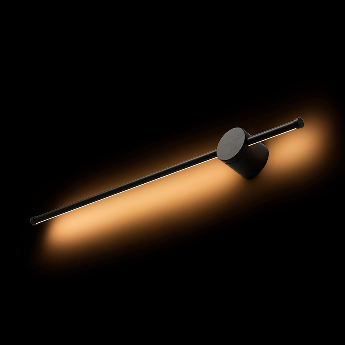 RENDL outdoor lamp BEEM 80 wall black grey frosted acrylic 230V LED 14W 120° IP54 3000K R14193 2