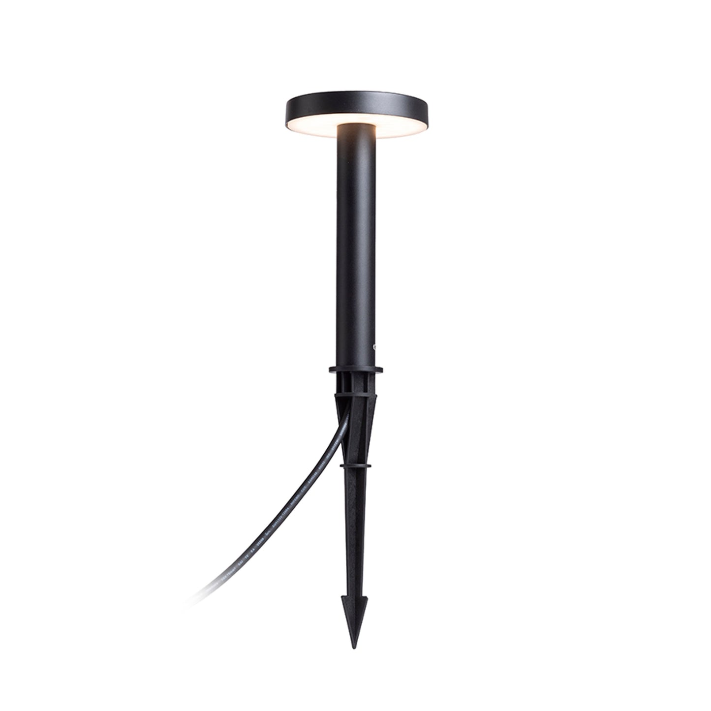 RENDL outdoor lamp GEVALIA 20 on spike black matte acrylic 230V LED LED 5W IP65 3000K R14194 2