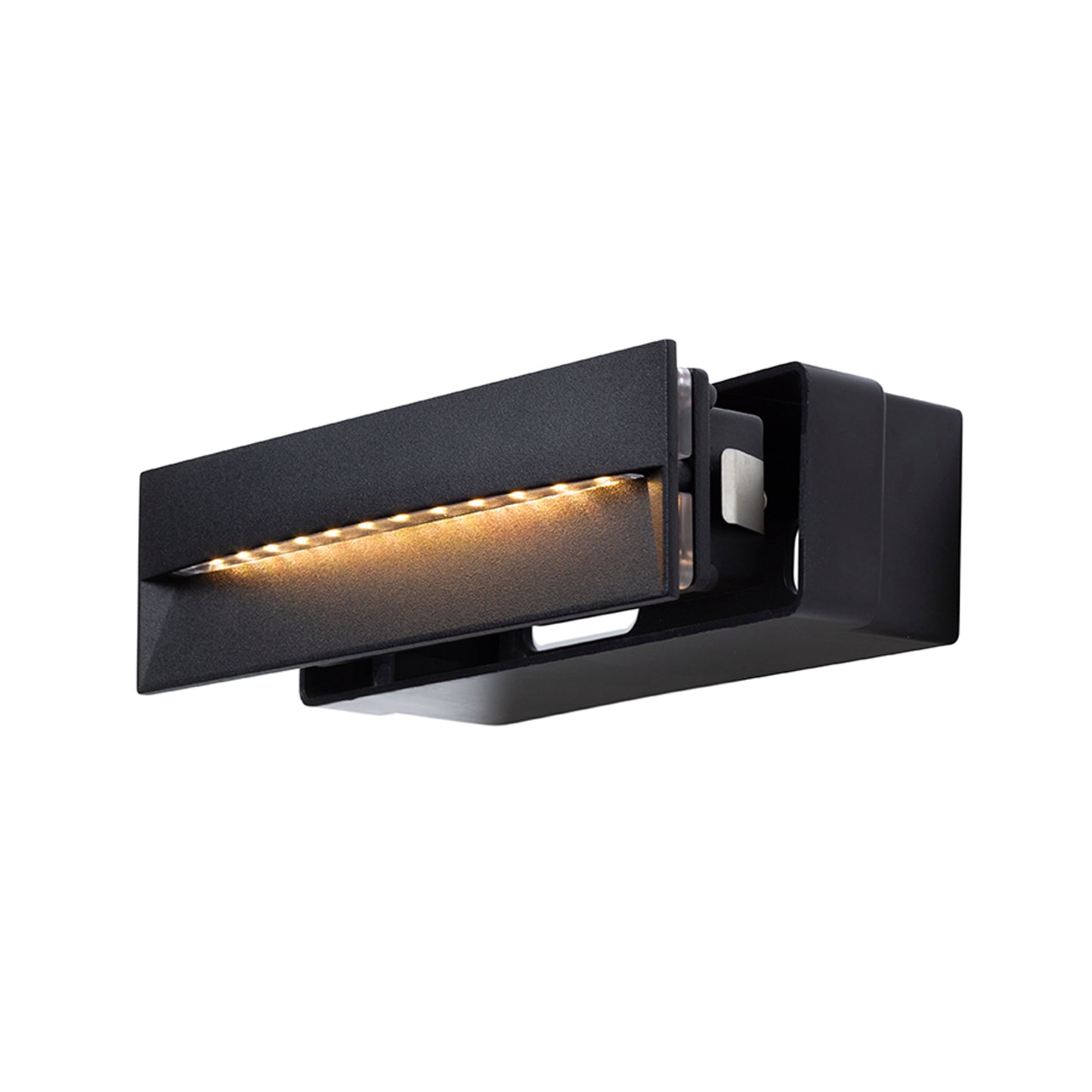 RENDL outdoor lamp REP 18 recessed black 230V LED 6W 90° IP65 3000K R14205 5