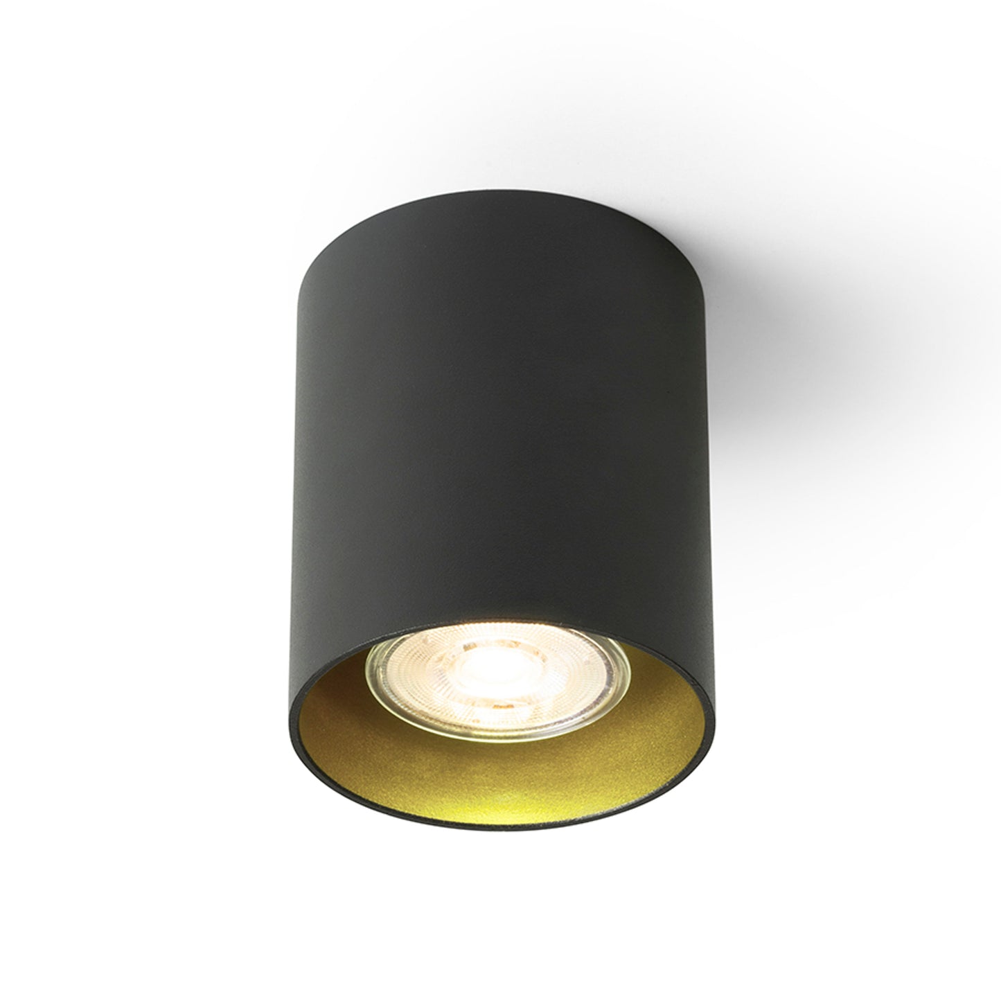 RENDL surface mounted lamp MANTOVA I ceiling black/pearl gold 230V LED GU10 7W R14213 1