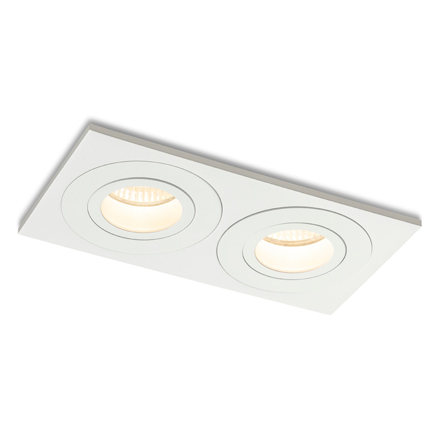 RENDL recessed light GALO II recessed white 230V LED GU10 9W IP65 R14225 5