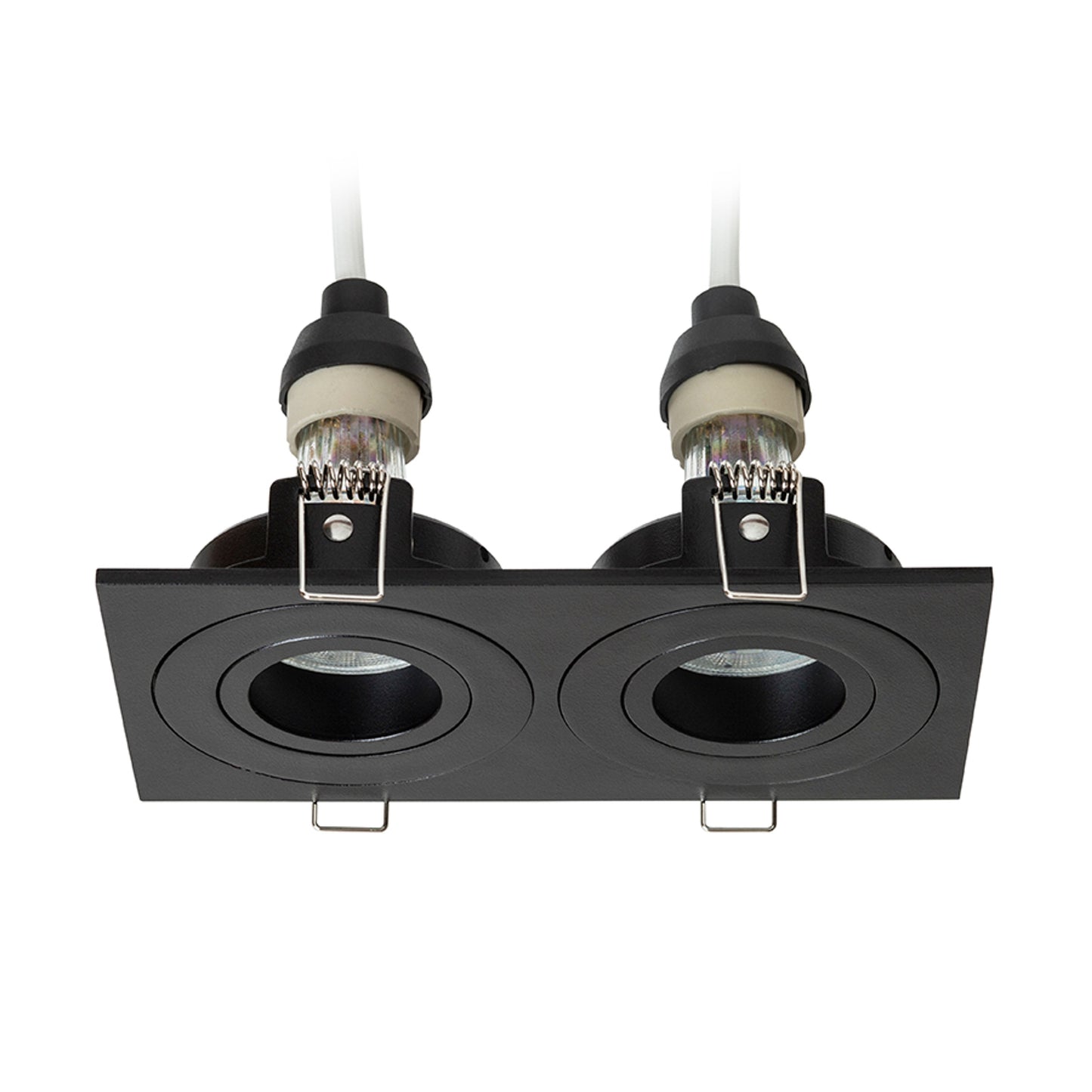 RENDL recessed light GALO II recessed black 230V LED GU10 9W IP65 R14226 6
