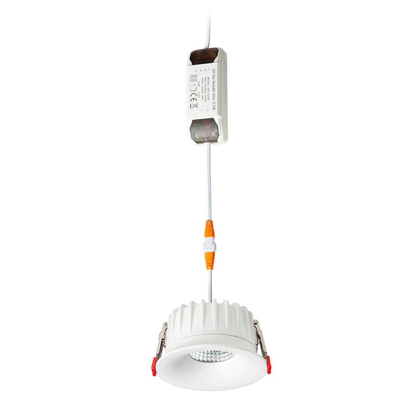 RENDL recessed light FLEUR IP54 DIMM recessed white 230V LED 15W 60° IP54 3000K R14232 4
