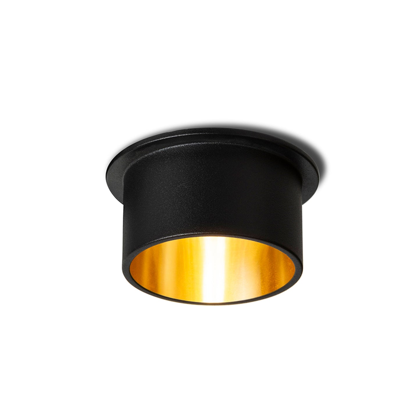 RENDL recessed light ORTA recessed black/gold 230V LED GU10 9W R14252 2