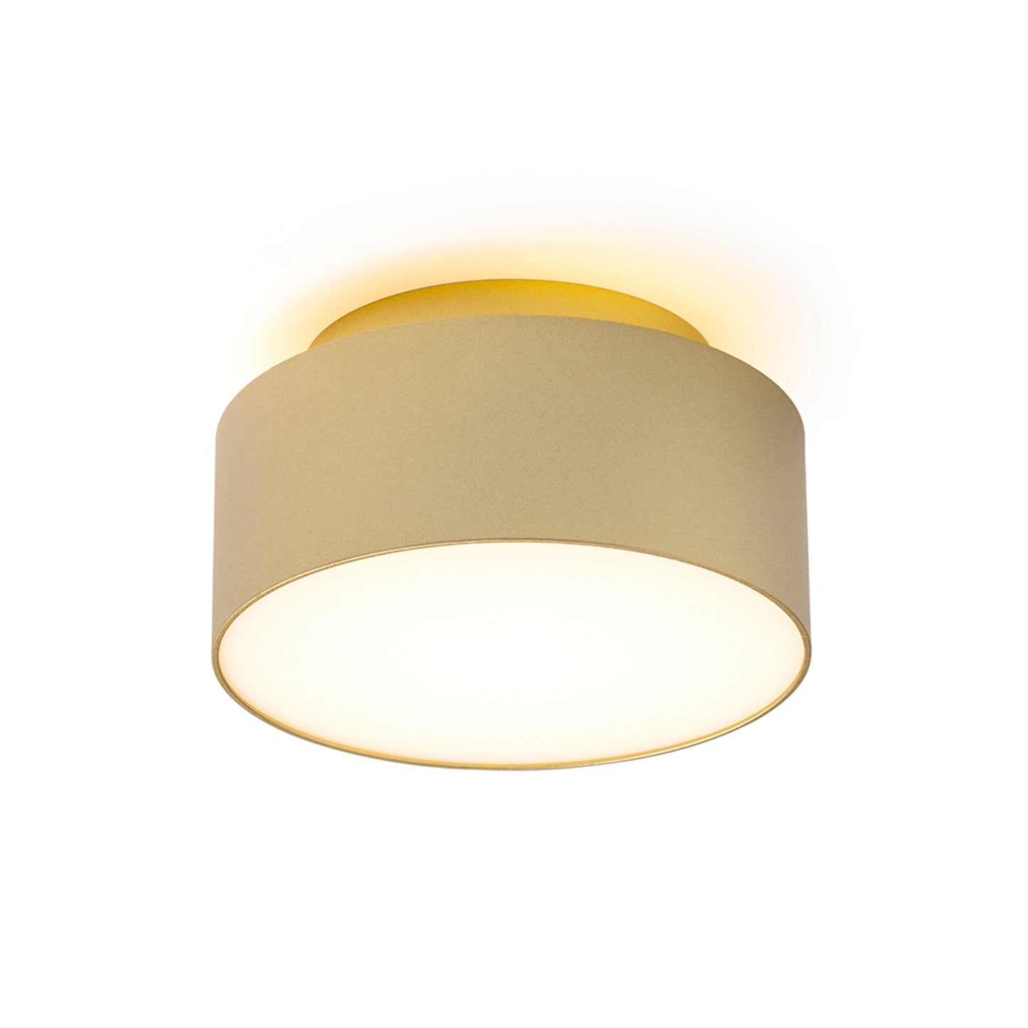 RENDL surface mounted lamp MARLENE 14 surface mounted pearl gold 230V LED 18+6W 3000K R14340 2