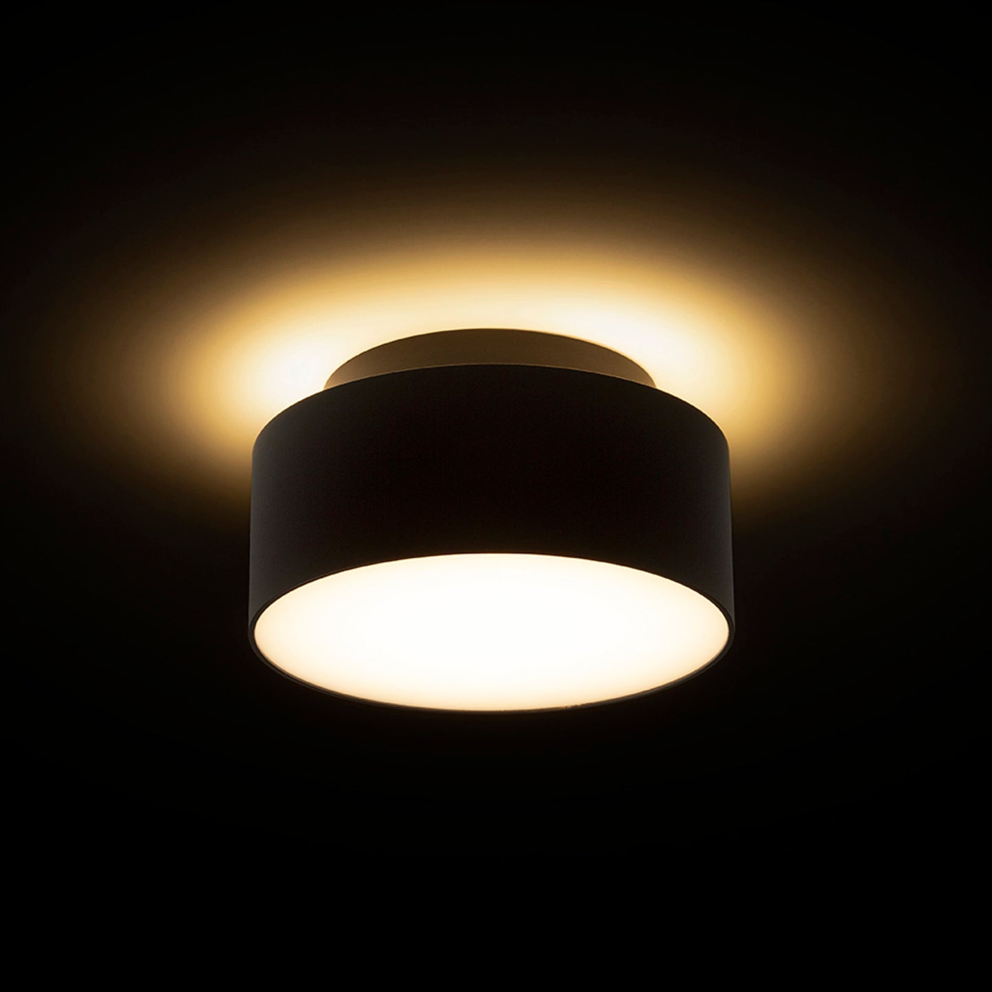 RENDL surface mounted lamp MARLENE 14 surface mounted black 230V LED 18+6W 3000K R14341 3