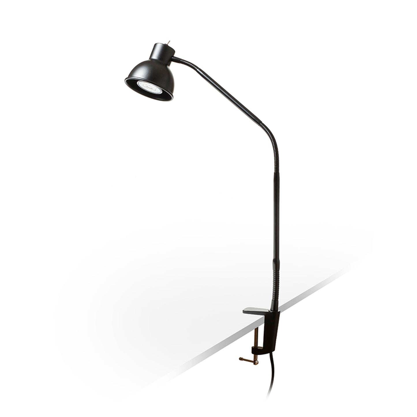 RENDL table lamp HARMONY with clamp for desks black 230V LED GU10 8W R14377 1