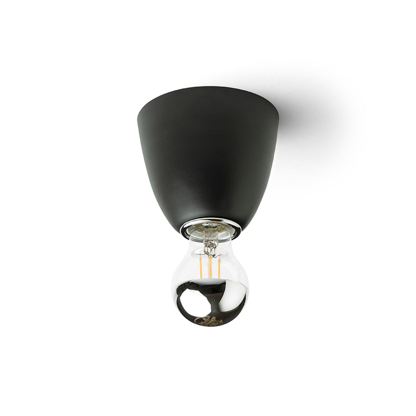 RENDL surface mounted lamp REACH ceiling black 230V LED E27 11W R14386 7