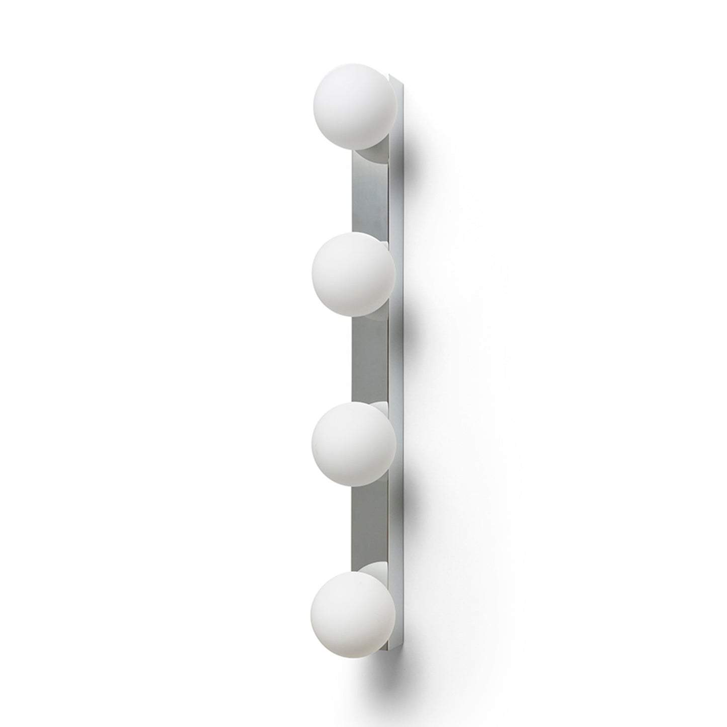 RENDL wall lamp DOMINO IV wall chrome/opal-colored glass 230V LED G9 4x6W IP44 R14390 5