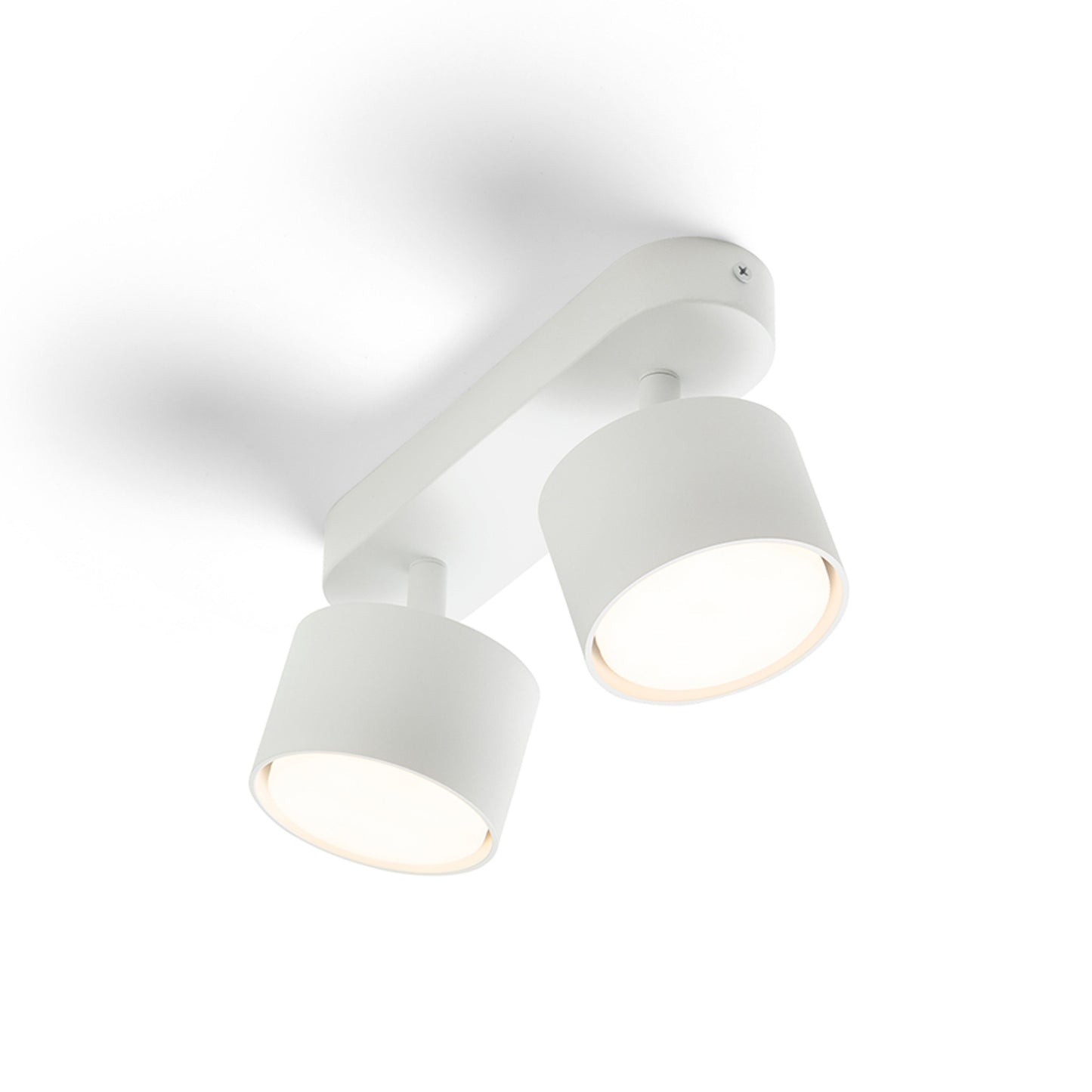 RENDL spotlight PIXEL II surface mounted white 230V LED GX53 2x7W R14404 1