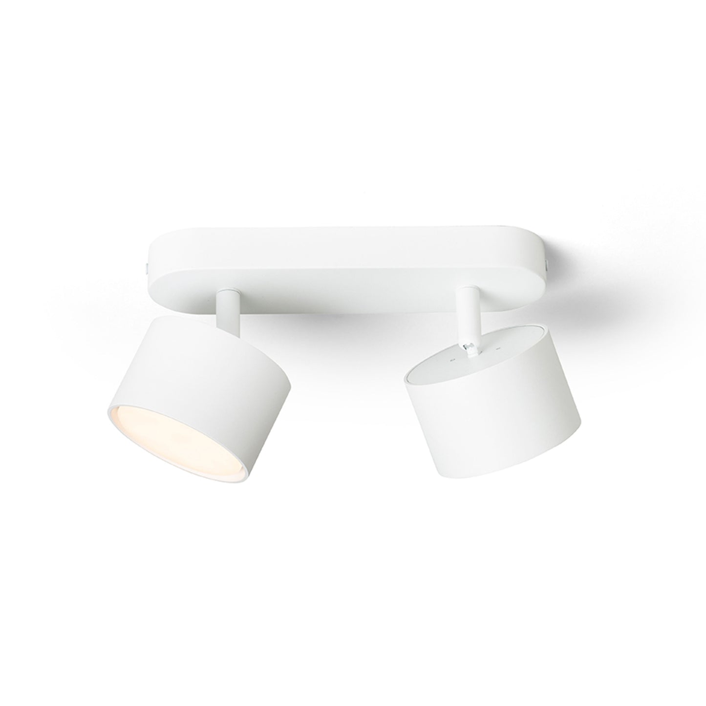 RENDL spotlight PIXEL II surface mounted white 230V LED GX53 2x7W R14404 3