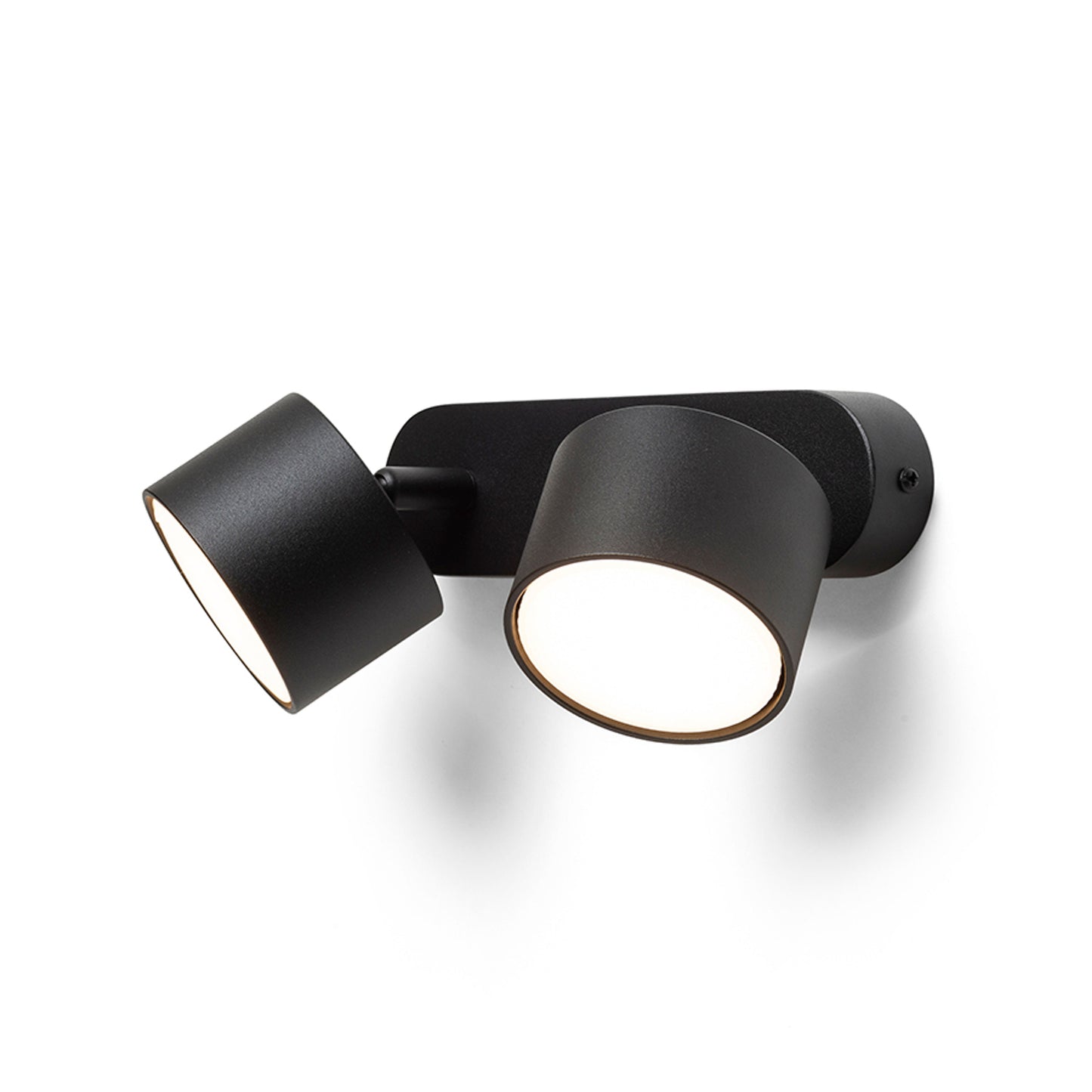 RENDL spotlight PIXEL II surface mounted black 230V LED GX53 2x7W R14405 6