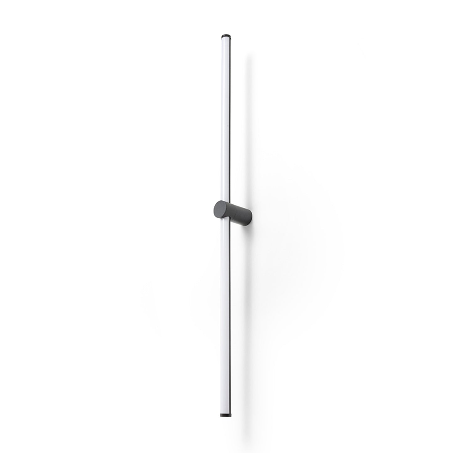 RENDL wall lamp CLARIS 120 surface mounted black frosted acrylic 230V LED 2x12W 3000K R14412 1
