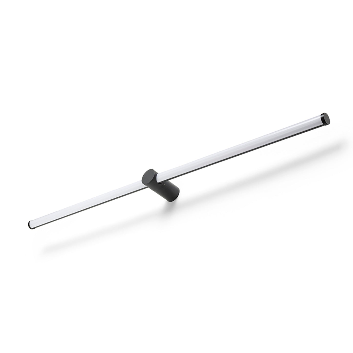 RENDL wall lamp CLARIS 120 surface mounted black frosted acrylic 230V LED 2x12W 3000K R14412 6