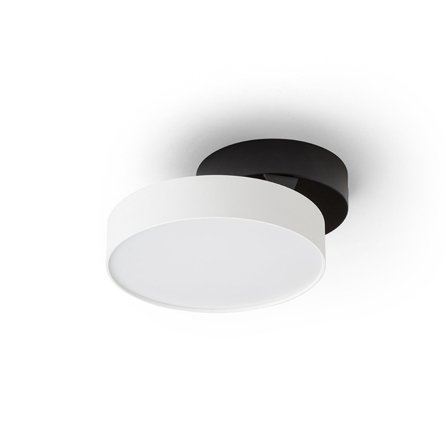 RENDL spotlight ARETHA surface mounted white/black 230V LED 12W 3000K R14421 3