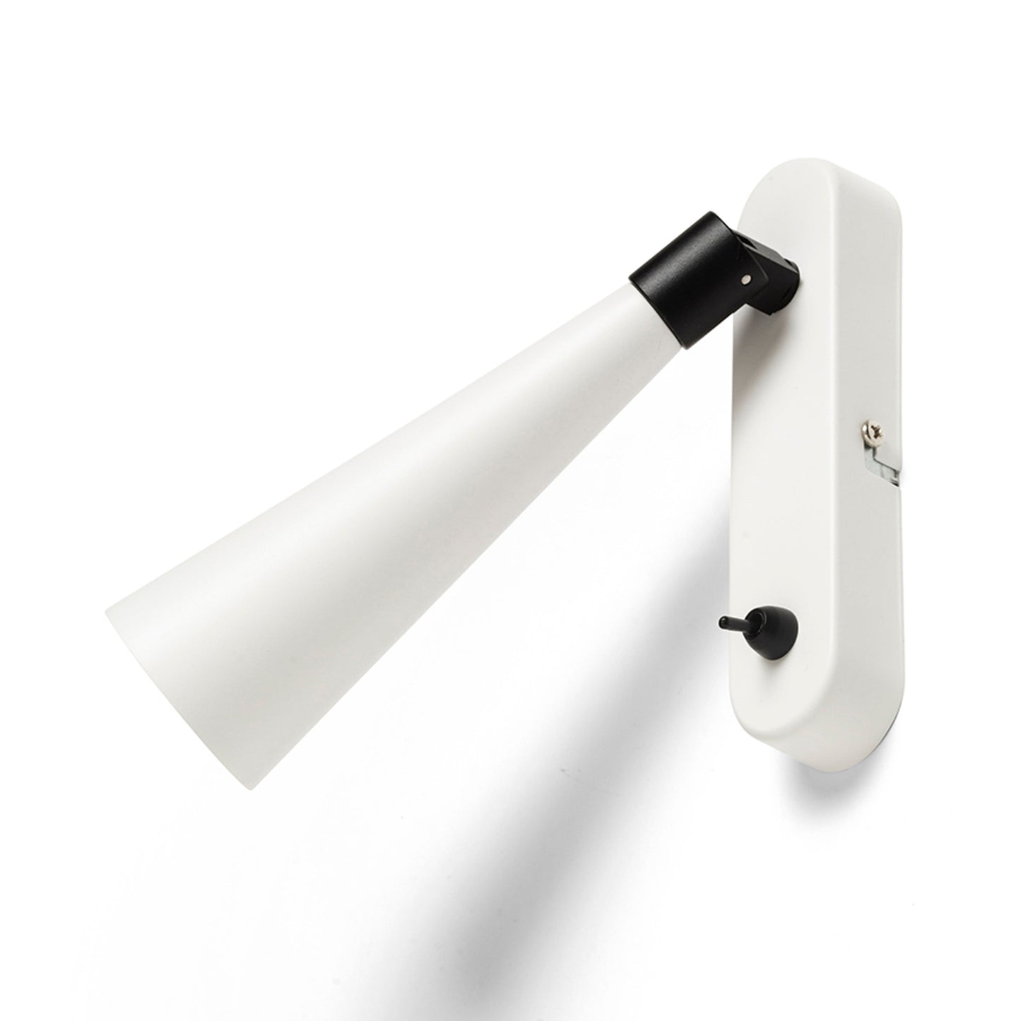 RENDL spotlight ALEXIS wall white/black 230V LED GU10 5W R14465 3