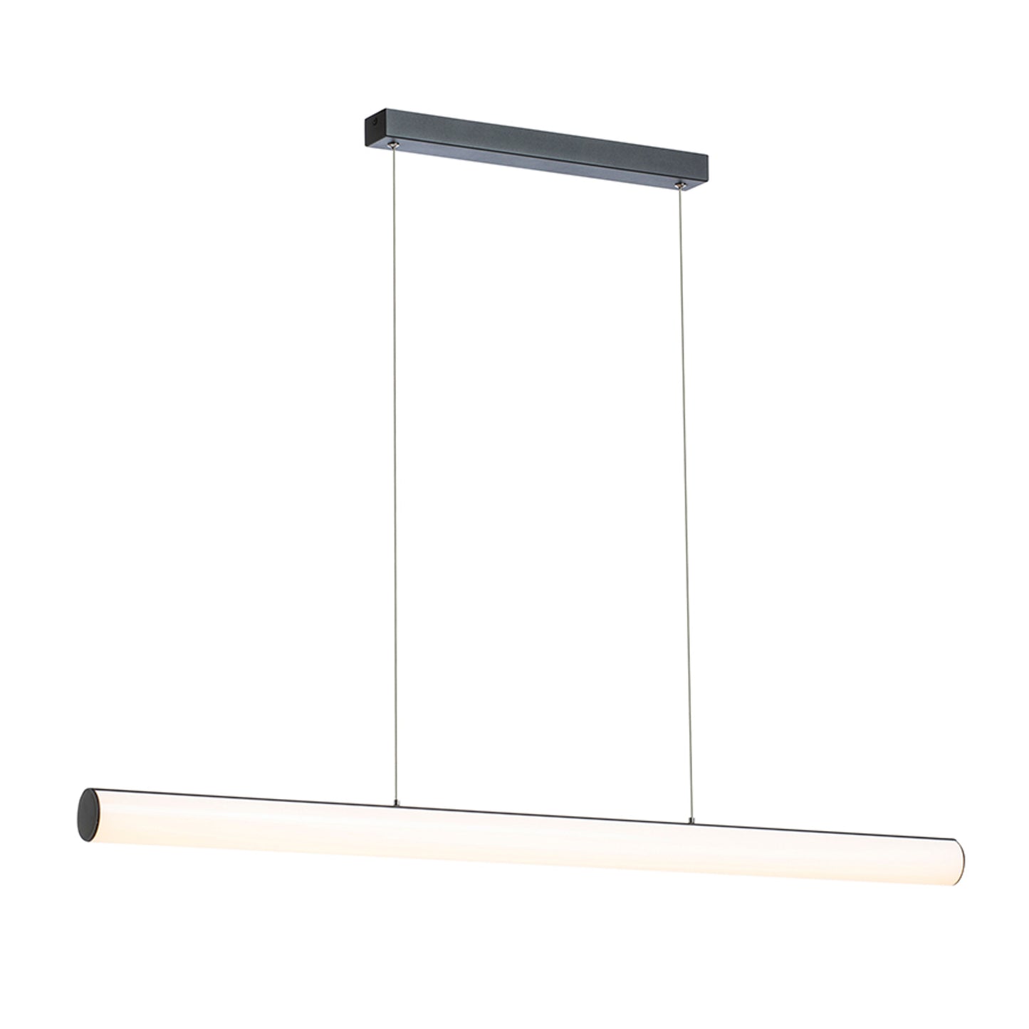 RENDL pendant lamp RIVIER LED I pendant black/frosted acrylic 230V LED 24W 3000K R14495 2