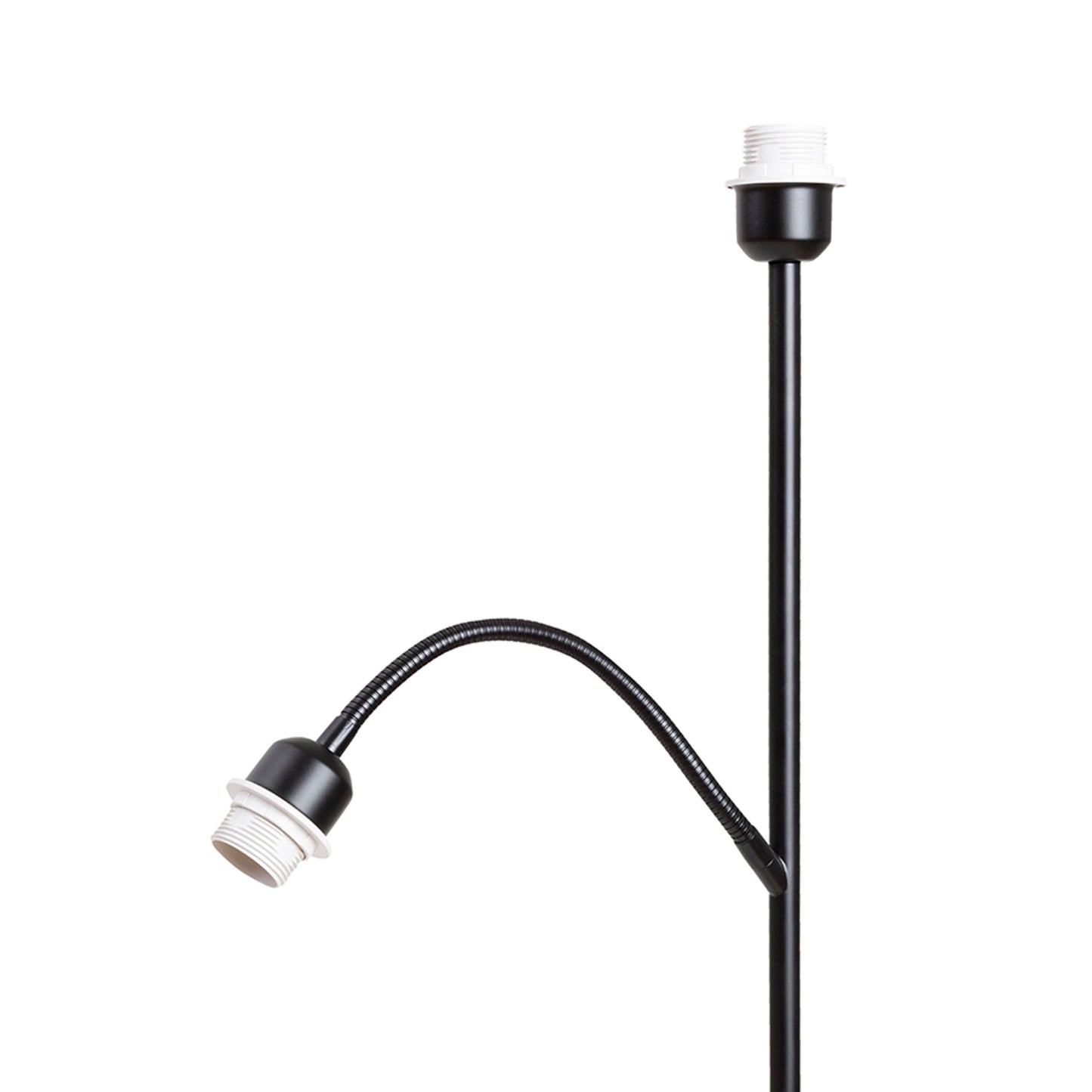 RENDL shades, shade bases, pendent sets PAMPA floor base black 230V LED E27 11+7W R14498 2