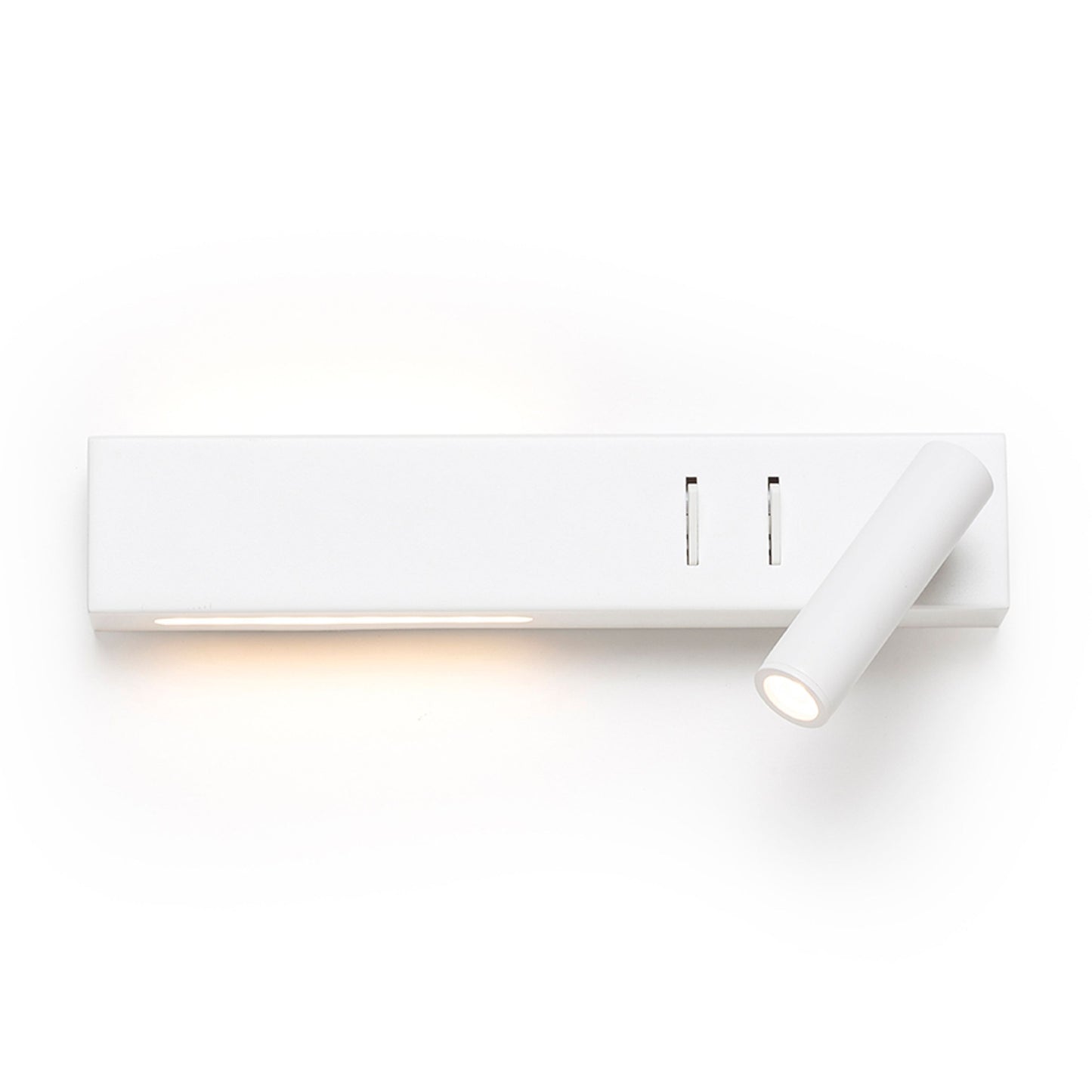 RENDL spotlight ODEON wall with backlighting white 230V LED 8+3W 30° 3000K R14523 1