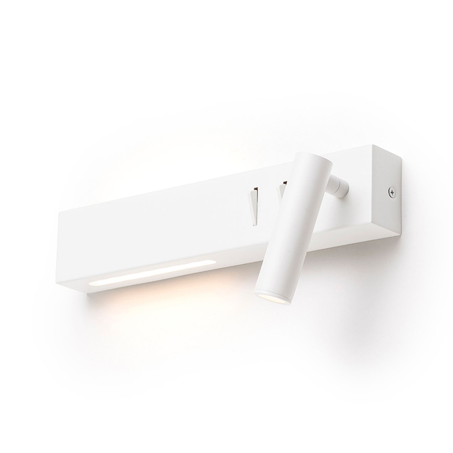 RENDL spotlight ODEON wall with backlighting white 230V LED 8+3W 30° 3000K R14523 11