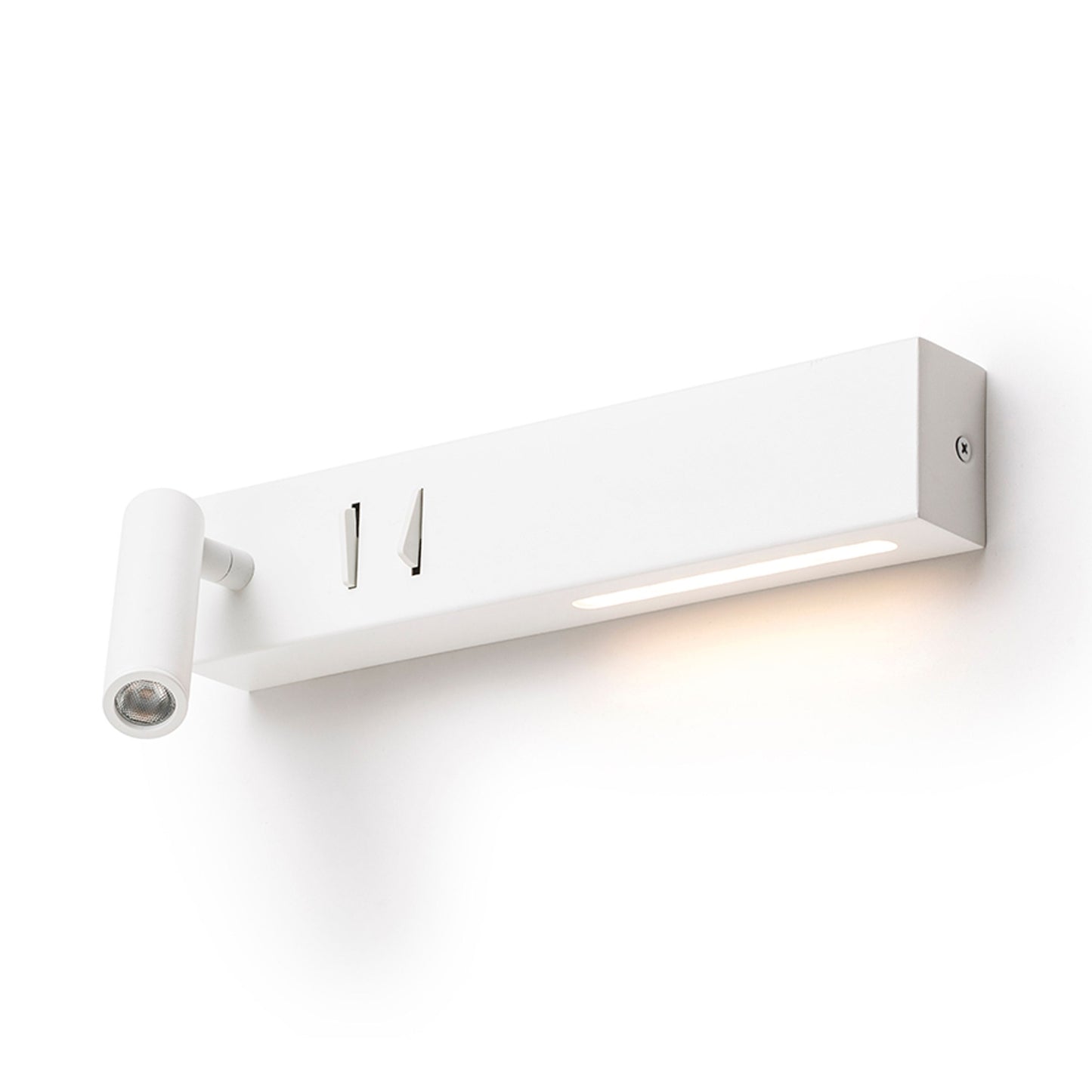 RENDL spotlight ODEON wall with backlighting white 230V LED 8+3W 30° 3000K R14523 6