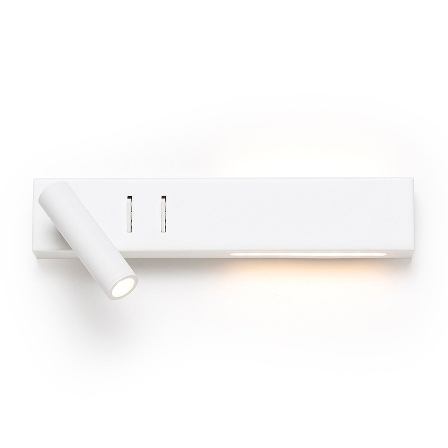 RENDL spotlight ODEON wall with backlighting white 230V LED 8+3W 30° 3000K R14523 9