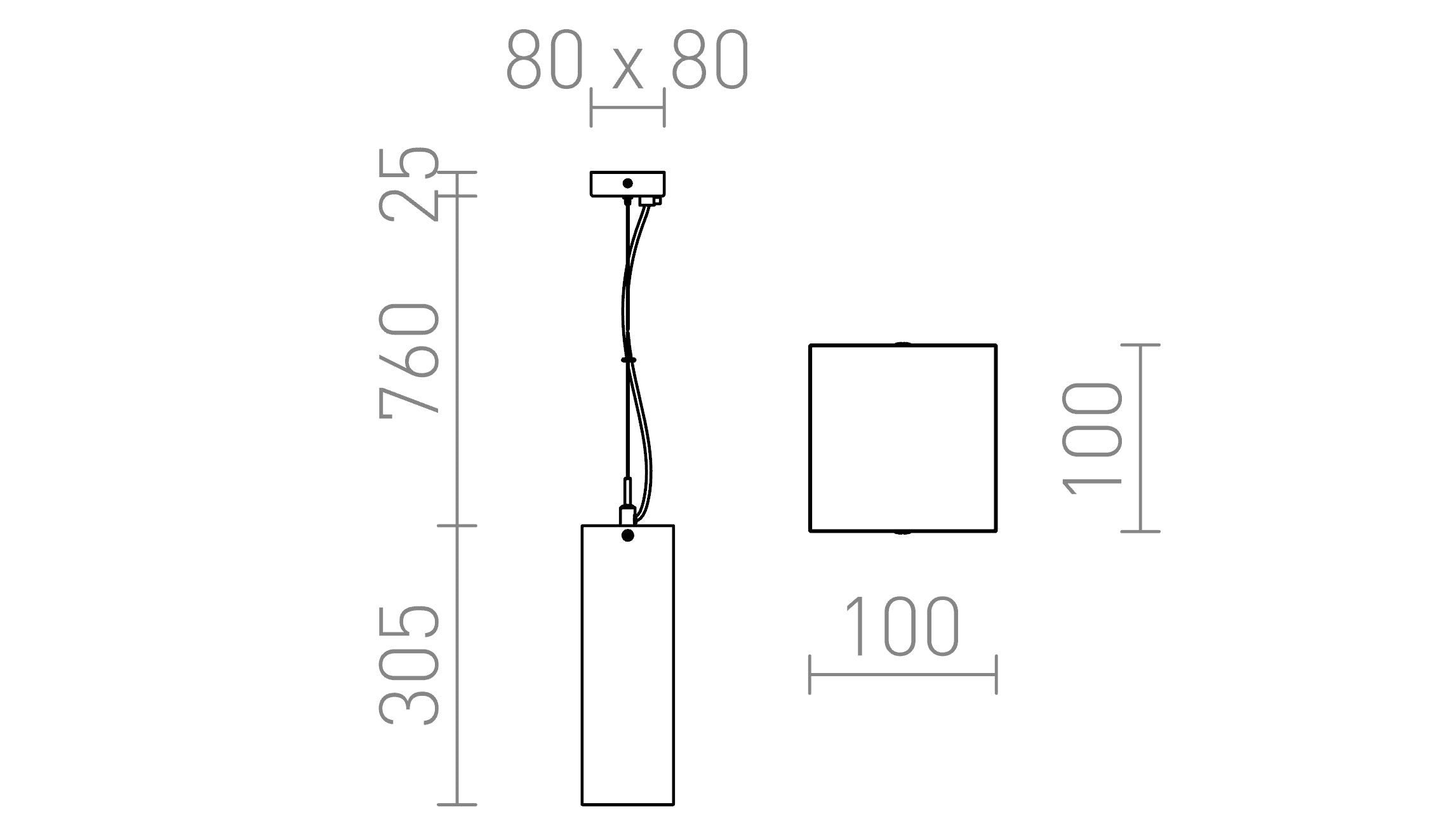 LUCIA 30 - Product sketch
