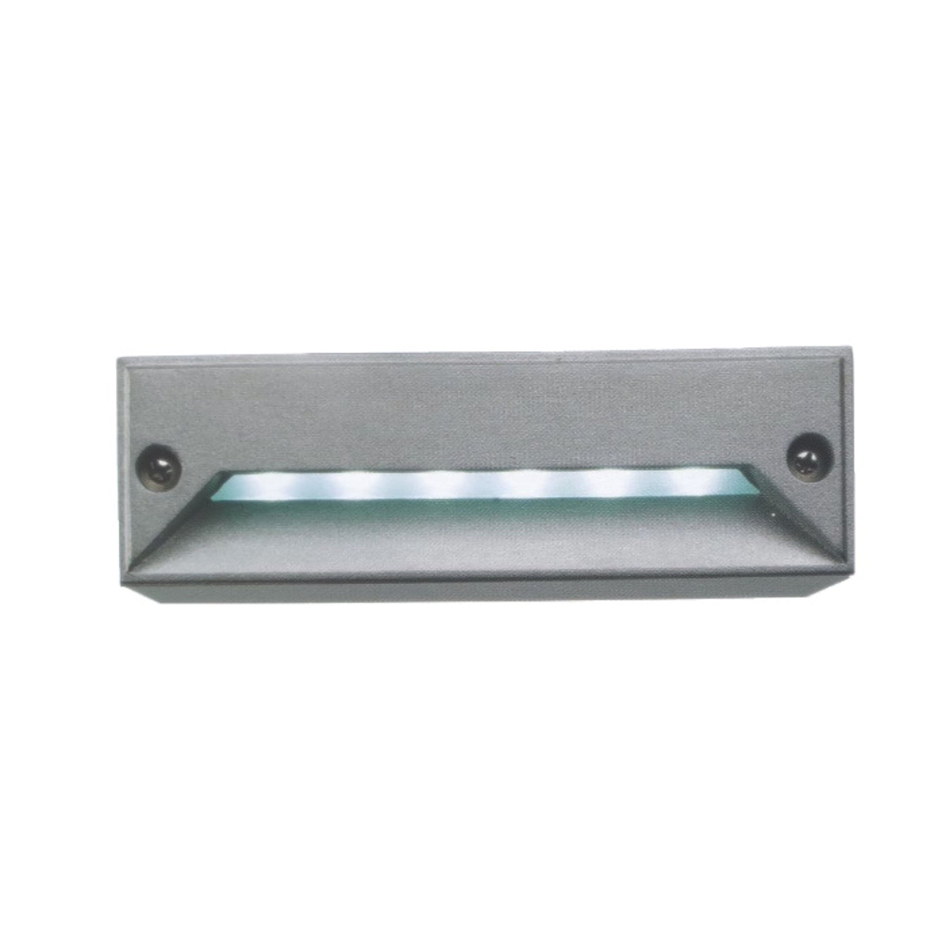 RENDL Outlet minI LED RC recessed silver grey 230V  LED 0.8W IP54 5500k 45225 1