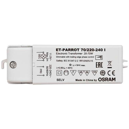 RENDL lighting accessorie TRAFO 20-70W 12V AC DIMM  12V 70W G13002 2